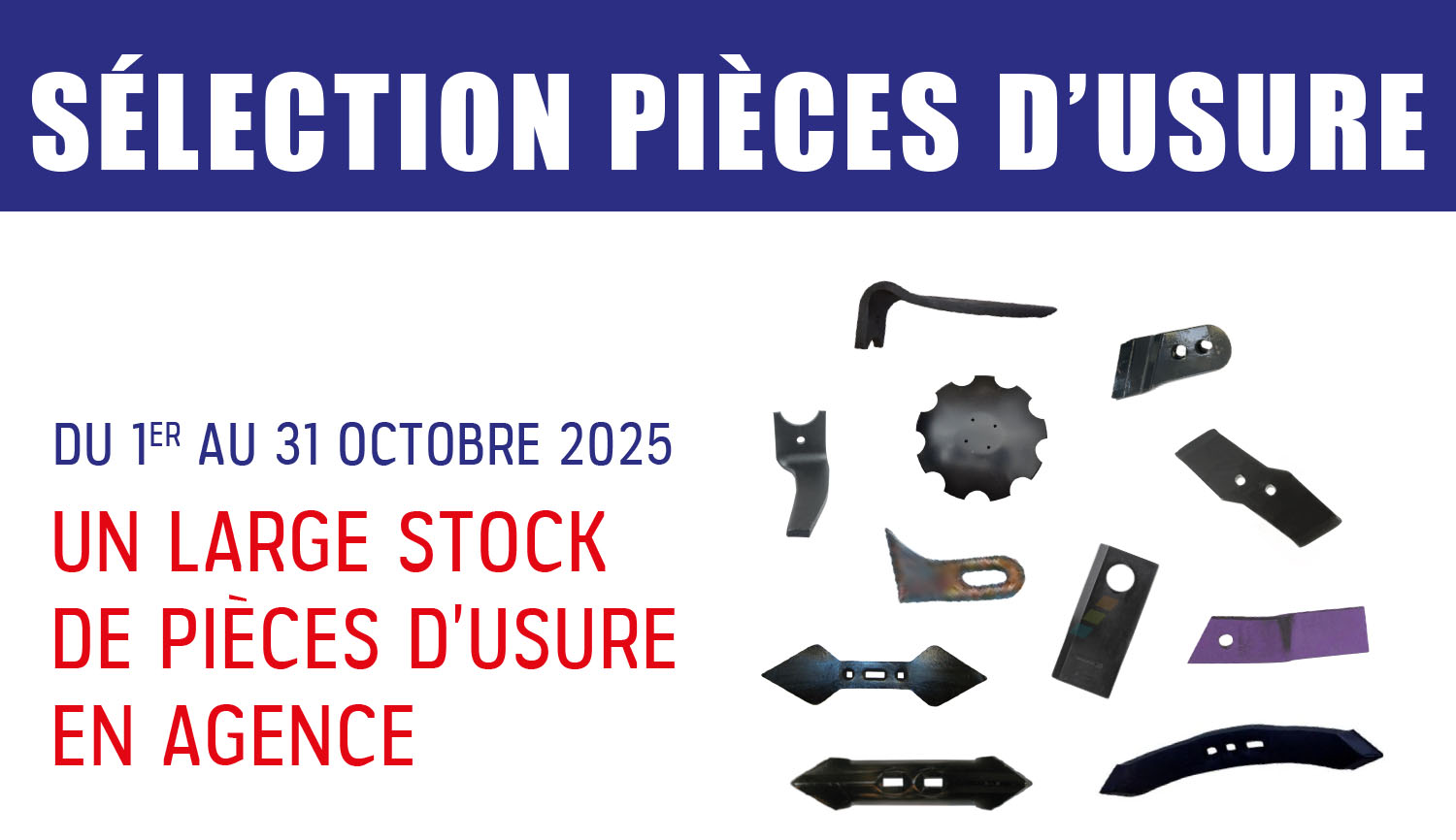 PIECES D'USURE