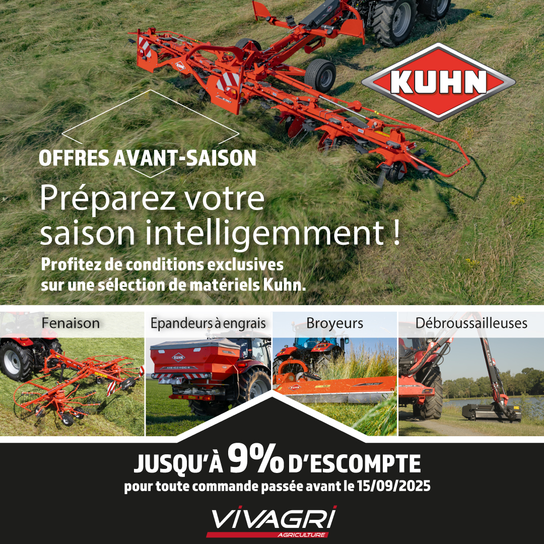 Offres avant-saison Kuhn